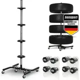 bonsport Felgenbaum Felgenbaum XL inkl. 8er-Set Reifenmarkierer schwarz