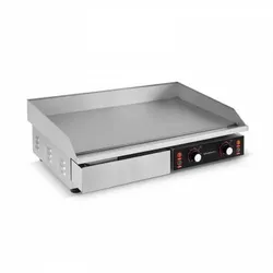 Elektrische Profi-Plancha 73 cm – 4400 W – Edelstahl, schnelle & gleichmäßige Garung – EquipementPro