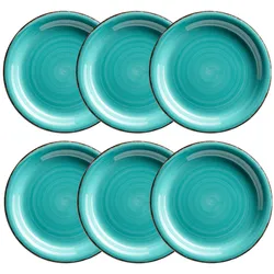 Mäser Dessertteller-Set, Steingut Lumaca