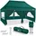 tillvex Faltpavillon 3 x 6 m inkl. 6 Seitenteile Grün