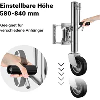 XPOtool Stützrad bis 540 kg mit 260 mm Hubhöhe