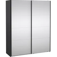 VCM Ebuy24, Kleiderschrank, Schiebetürenschrank Catania (2-türig)