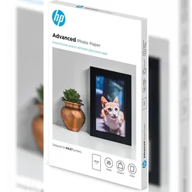 HP Advanced Glossy 10 x 15 cm 250 g/m2 25 Blatt