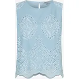 More & More Blusentop blau 38