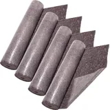 4x Malervlies 180g/m2 1x50m – Bodenschutz, Durchsickerung, Renoviervlies, reißfest, rutschhemmend, saugstark, Renovierung - Grau