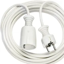 Brennenstuhl 1168444 Kunststoff Verlängerungskabel, 5m Weiß
