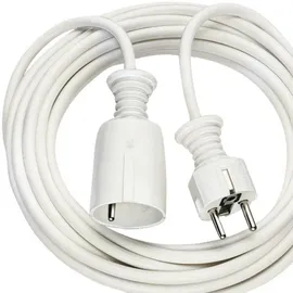 Brennenstuhl 1168444 Kunststoff Verlängerungskabel, 5m Weiß