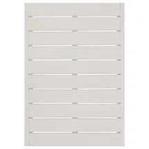Andrewex Sichtschutzelement Faro 130 x 90 cm Cream Holz