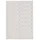 Andrewex Sichtschutzelement Faro 130 x 90 cm Cream Holz