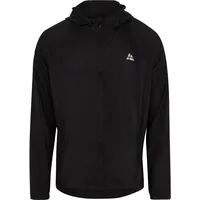 Danish Endurance Windjacke Windbreaker Laufjacke mit Kapuze schwarz schwarz