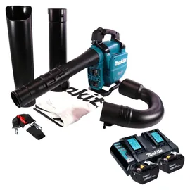 Makita Akku-Laubbläser DUB 363 ZV inkl. 2 x 9,0 Ah + Ladegerät