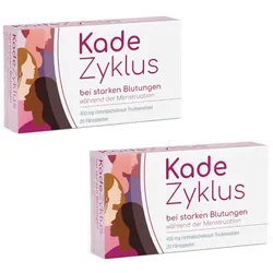 Kade Zyklus bei starken Blutungen während der Menstruation 2X20 St Filmtabletten