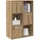 vidaXL Bücherschrank Artisan-Eiche 60,5x30x90 cm Holzwerkstoff