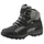 WALDLÄUFER Schnürboots WALDLÄUFER "HOLLY", Damen, Gr. 4,5 (37,5), schwarz (schwarz, beige), Nubukleder, Textil, kontrastfarbene Details, Schuhe Schnürboots, Outdoor, Trekking, Schnürschuh mit TEX-Membran, H-Weite