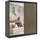 altdecor Schiebetürenschrank 200 x 215 x 61 cm Schwarz/Eiche Wotan