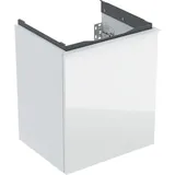 Geberit Waschtischunterschrank 1 Schublade 45 x 45 x 0 cm Weiß Hochglänzend