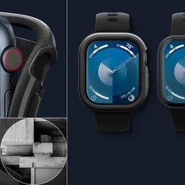 SPIGEN Caseology Vault, Apple Watch 10 46 mm, Gehäuse – Schwarz