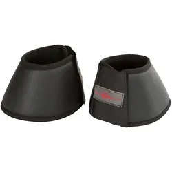 Covalliero Protecto Hufglocken - stoßabsorbierend, schwarz, Sprungglocken, Shetty