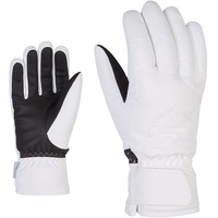 Ziener Damen KAITI Ski-Handschuhe/Wintersport | wasserdicht, atmungsaktiv, White, 8,5