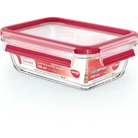 Emsa Frischhaltedose rechteckig rot 20 x 13,5 cm 0,7 l