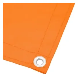 vidaXL Balkonverkleidung 120 x 1000 cm Orange Polyester
