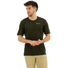 Salewa Eagle Minilogo Merino T-Shirt grün L