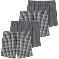 SCHIESSER Web-Boxershorts 4er Pack | Gr.: S