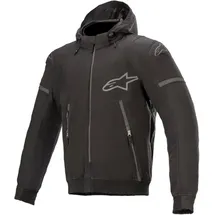 Alpinestars Sektor V2 Tech, Hoodie schwarz, M