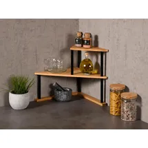 KESPER Küchen-Eckregal 52 x 29,5 x 39 cm Natur