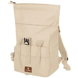 Travelite Short Handle Rollup Rucksack 14 l Beige/Off-White