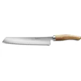 Nesmuk Soul Brotmesser 27 cm Olivenholz einseitig Wellenschliff