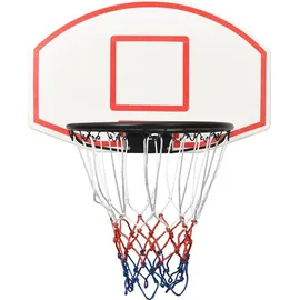 vidaXL Basketballkorb Weiß 71 x 45 x 2 cm