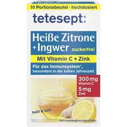 Tetesept Heiße Zitrone mit Ingwer