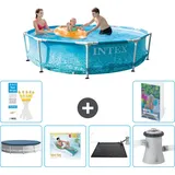 Frame Pool Rund - 305x76 Cm - 7-teilig  S45