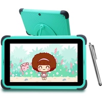 CWOWDEFU Tablet (8", 32 GB, Android 11.0, HD-Display Kinder 32 GB, Elternkontrolle für Kinder von 3 bis 7 Jahren) grün