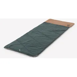 Camping-Schlafsack Baumwolle - Ultim Comfort 20 °C khaki, braun|grün, EINHEITSGRÖSSE