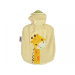 Sänger Kinderwärmflasche mit Bezug »Giraffe Zulu«