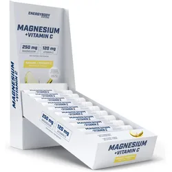 Magnesium + Vitamin C Ampullen, Magnesiumcitrat, hochdosiert, 20 x 25 ml One Size