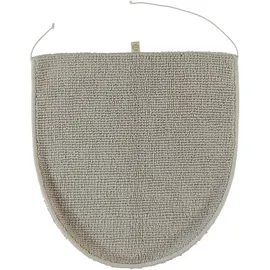 Rhomtuft Wc-Deckelbezug, Beige, Textil, 45x50 cm, Badtextilien, WC Vorleger