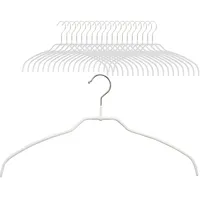 MAWA Design MAWA Kleiderbügel für Oberteile Silhouette FT, weiß,