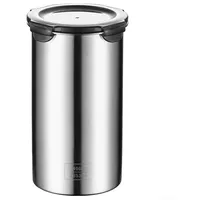 Vakuumversiegelter Frischhaltedose aus Edelstahl für Kaffee, Zucker und Gewürze, luftdicht, für Küchenbehälter (1400 ml)