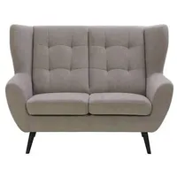 2-Sitzer-Sofa Helsinki in Grau/Dunkelgrau