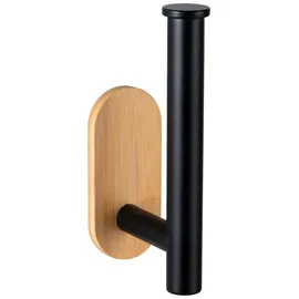 Wenko Turbo-Loc® Toilettenpapierhalter Orea Bamboo, Befestigen ohne Bohren,