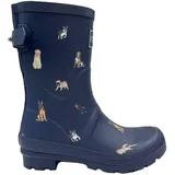 rajn Gummistiefel, Dog Mid-Boot, Navy, Naturkautschuk UZW056, Größe 38 - 38 EU