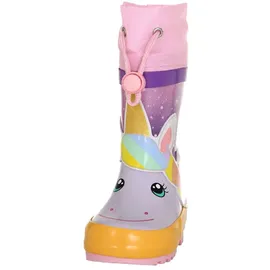 Playshoes Einhorn Gummistiefel lila 27