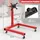 Costway Motorheber Metall 83 cm x 84,5 cm x 97 cm rot