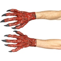 Smiffys Devil Hands, Latex