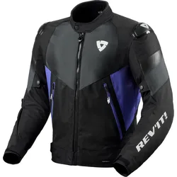 Revit Control H2O, Textiljacke wasserdicht - Schwarz/Blau - XL