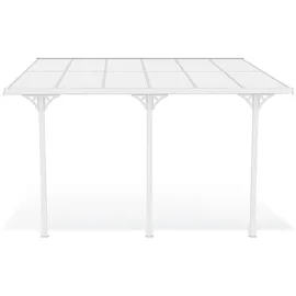 cazeboo KLEO 4,00 x 3,00 m Aluminium weiß