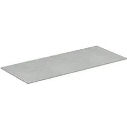 Ideal Standard Adapto Holzplatte U8417FX zu Waschtisch-Unterschrank und Standkonsole, 1200x12x505mm, Stein Dekor